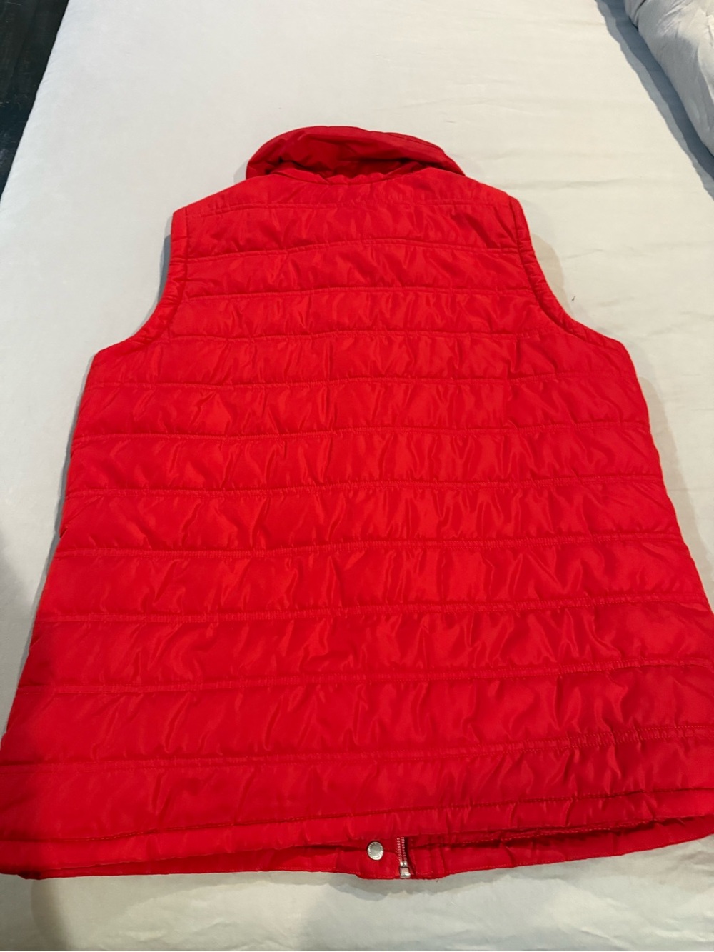 Calvin Klein Bright Red Puffer Vest